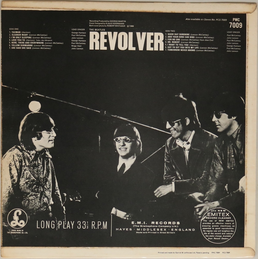 REVOLVER LP (ORIGINAL UK MONO WITHDRAWN MIX PMC 7009). - Image 2 of 4