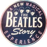 BEATLES STORY SIGN.