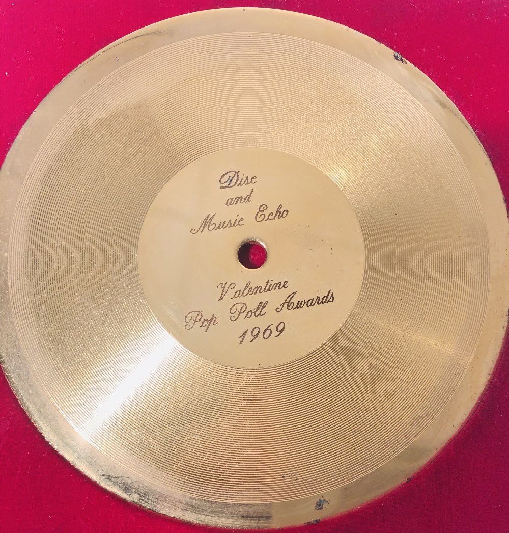 MARY HOPKIN COLLECTION - 1969 DISC AWARD. - Image 3 of 4