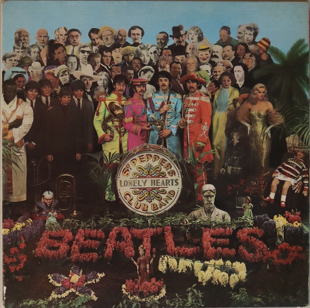 SGT PEPPER'S LONELY HEARTS CLUB BAND LP - ORIGINAL UK MISPRINT PRESSING (PMC 7027 OMITTING A DAY IN