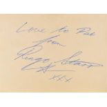 RINGO STARR AUTOGRAPH.