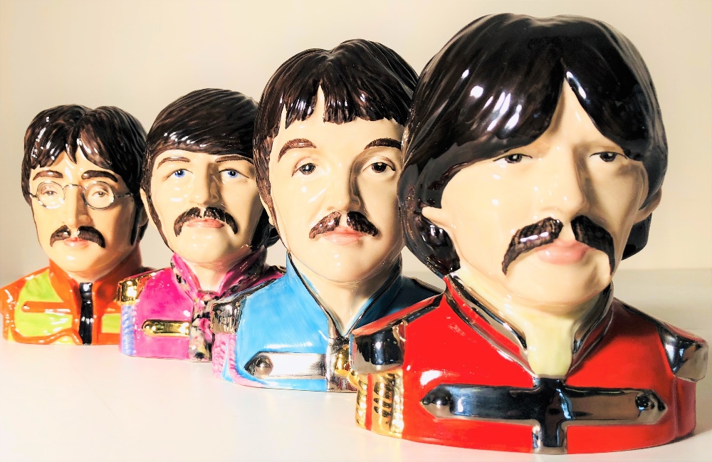 PEGGY DAVIES SGT PEPPER BEATLES BUSTS.