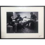 ROBERT WHITAKER SIGNED BEATLES PRINT.