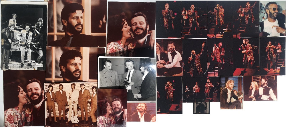 RINGO STARR PRIVATE/PRESS PHOTOGRAPHS.