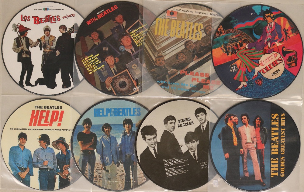 PICTURE DISCS. Excellent fan pack of 19 x picture disc albums with 1 x shaped disc 7". - Image 2 of 3