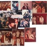 BEATLES COLOUR PHOTOGRAPHS. Collection of 14 mostly 8x10" colour photographs, depicting The Beatles.