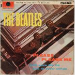 PLEASE PLEASE ME - 2ND UK PRESSING 'BLACK AND GOLD' LP (PMC 1202).