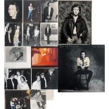 JULIAN LENNON SIGNED/PRESS PHOTOGRAPHS.