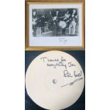 PETE BEST AUTOGRAPHS.