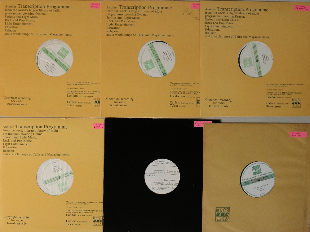 BBC TRANSCRIPTION DISC LPs.