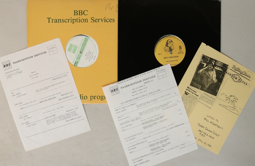 BBC TRANSCRIPTION DISC LPs. - Image 3 of 3