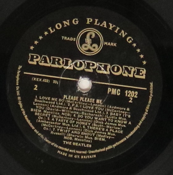 PLEASE PLEASE ME - 1ST UK 'BLACK AND GOLD' MONO LP (PMC 1202). - Image 4 of 4