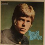 DAVID BOWIE - S/T LP (ORIGINAL UK MONO PRESSING - DML 1007).