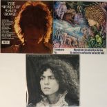 TYRANNOSAURUS REX/DAVID BOWIE - LPs. Ace pack of 3 x LPs.