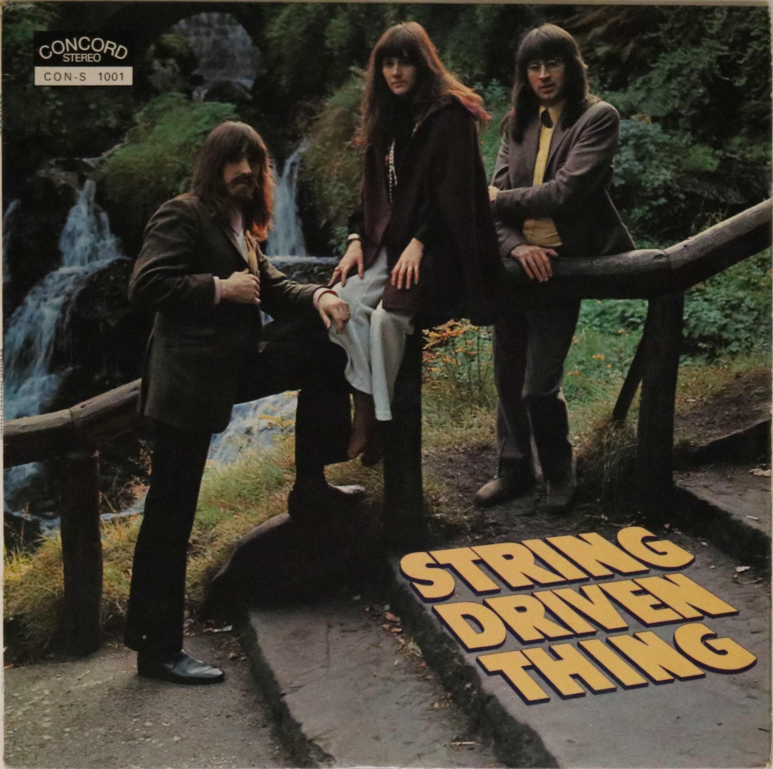 STRING DRIVEN THING - STRING DRIVEN THING LP (ORIGINAL UK PRESSING - CONCORD CON-S 1001).