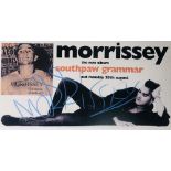 MORRISSEY SIGNED SHOP DISPLAY.