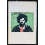 GERED MANKOWITZ JIMI HENDRIX LIMITED PRINT.