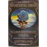 GRATEFUL DEAD NYE 1978 POSTER.