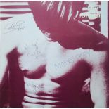 THE SMITHS SIGNED LP SLEEVE.