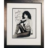 KATE BUSH FRAME SIGNED.