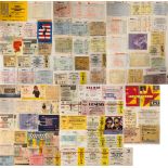 ROCK AND POP TICKET ARCHIVE. Approx 104 tickets / ticket stubs for UK concerts mostly circa 1980s.