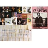 ERIC CLAPTON PROGRAMMES/POSTER/TOUR DOCUMENTS.