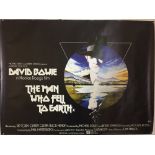 DAVID BOWIE MAN WHO FELL TO EARTH UK QUAD.