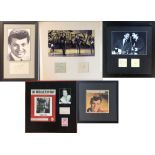 ROCK N ROLL STARS FRAMED/SIGNED.