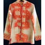 THE BEATLES JOHN LENNON QUILTED JACKET WORN IN INDIA DURING 1968 A quilted jacket owned and worn by
