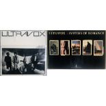 ULTRAVOX. Two Ultravox posters to include: Systems of Romance signed variously by J. Foxx, B.