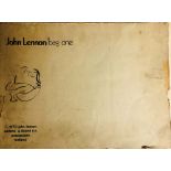 JOHN LENNON BAG ONE. Original 1970 folder to include 13 posters printed by Laurens A.