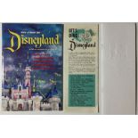 VINTAGE DISNEYLAND EPHEMERA.