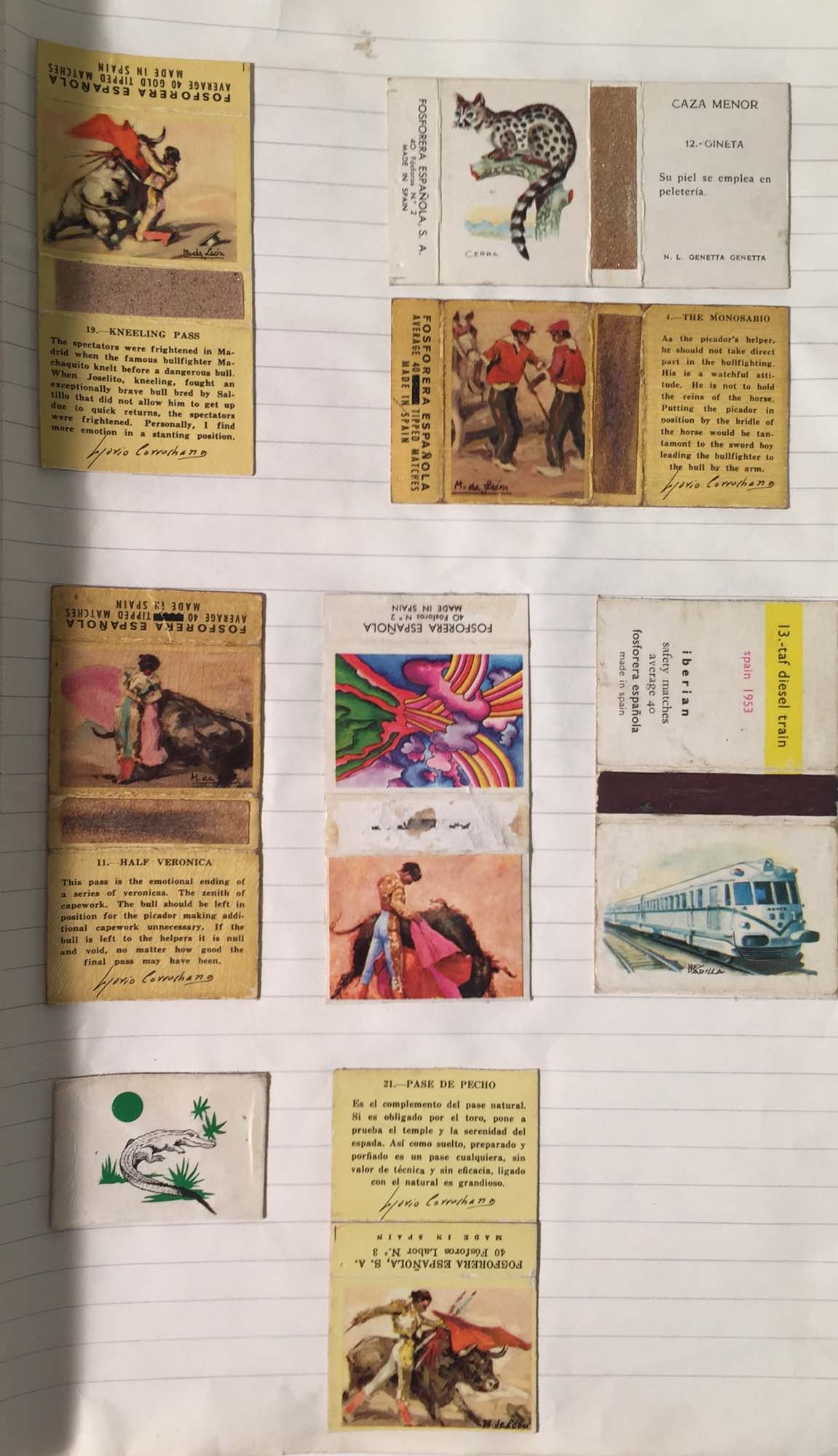 VINTAGE MATCHBOOK COLLECTION. Two scrapbooks containing 350+ matchbook covers. - Image 6 of 12