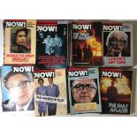 NOW MAGAZINE. Approx 86 issues of Now current affairs magazine, circa 1980s.