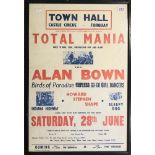 ALAN BOWN TORQUAY POSTER.