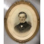 VICTORIAN OVAL PORTRAIT.