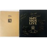 SIMPLE MINDS SIGNED.