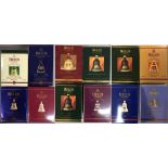 BELLS WHISKY. Twelve boxed Bells Whisky decanters, all with contents and in very good condition.