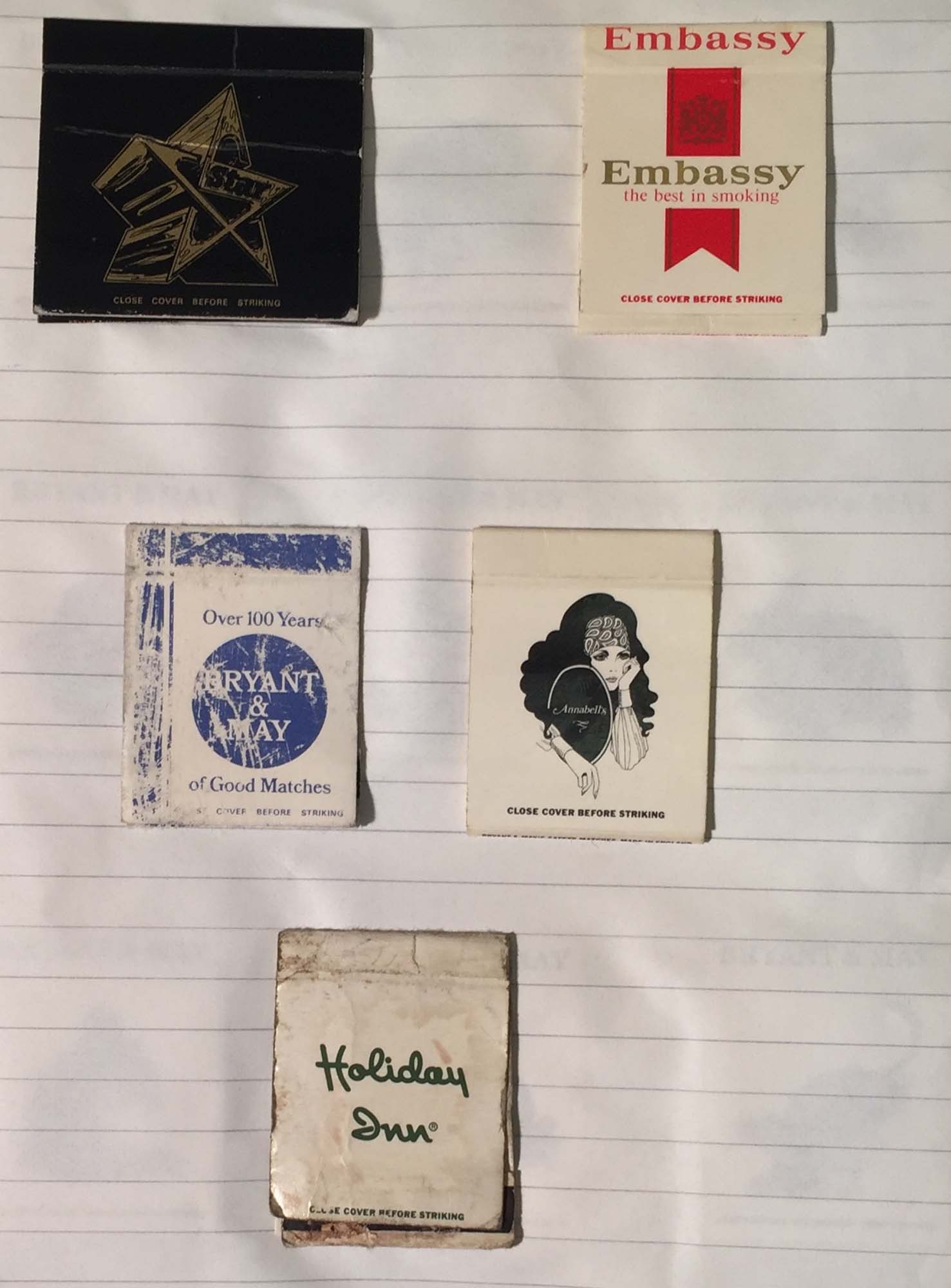 VINTAGE MATCHBOOK COLLECTION. Two scrapbooks containing 350+ matchbook covers. - Image 3 of 12