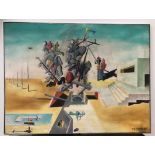 ATTRIBUTED TO YVES TANGUY.