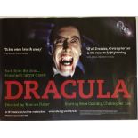 DRACULA BFI POSTER. A UK quad (30 x 40")