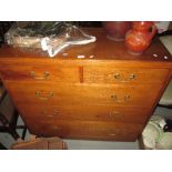 Early 20th century oak chest of drawers