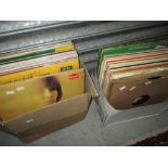 2 x boxes of records : easy listening