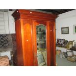 Edwardian mahogany wardrobe