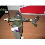 Painted model aircraft ornament