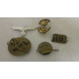 Assorted World War II badges (militaria interest)