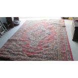 20th century machine carpet 330 cms x 235 cms