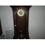 19th century Vienna wall clock