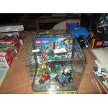 Lego City boxed as a display,