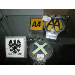 Car badges AA and others,